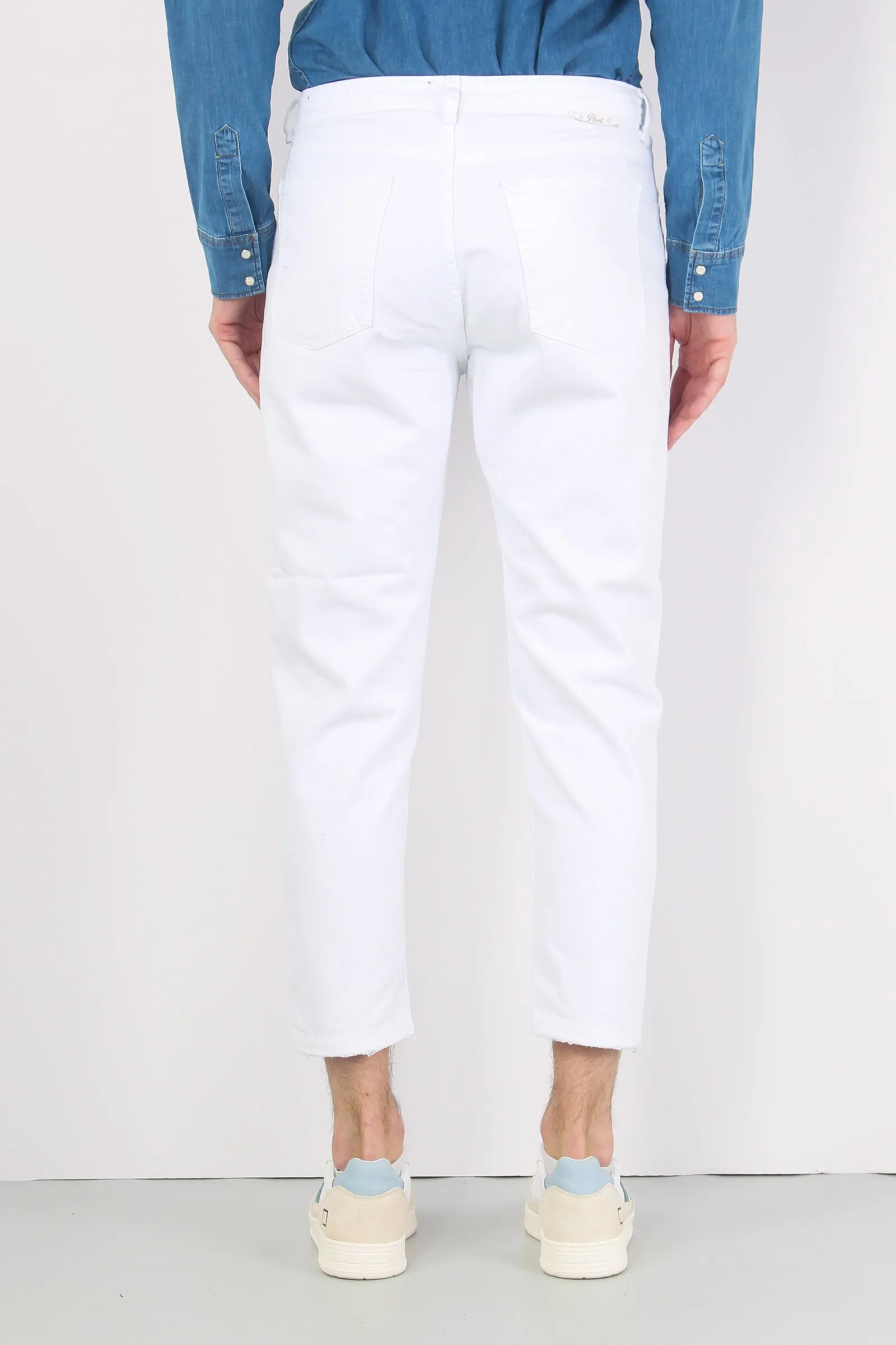 Pantalone Cropped Bianco