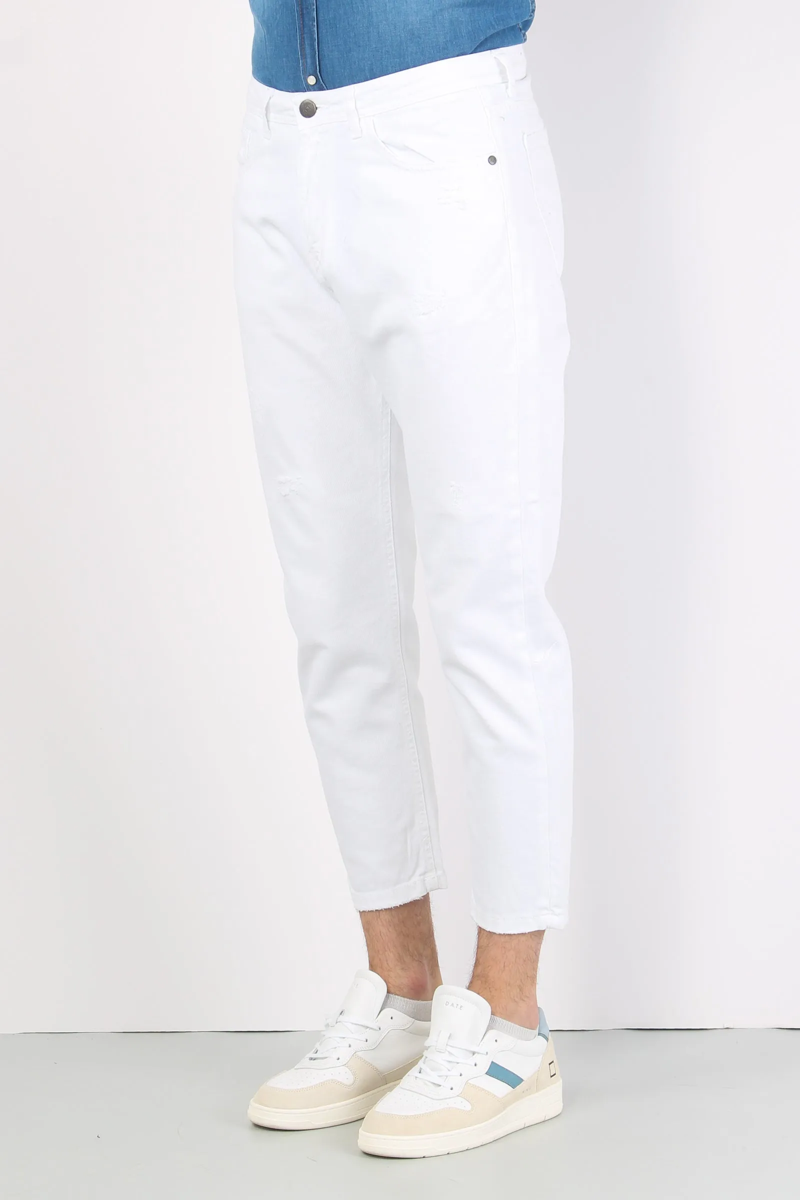 Pantalone Cropped Bianco