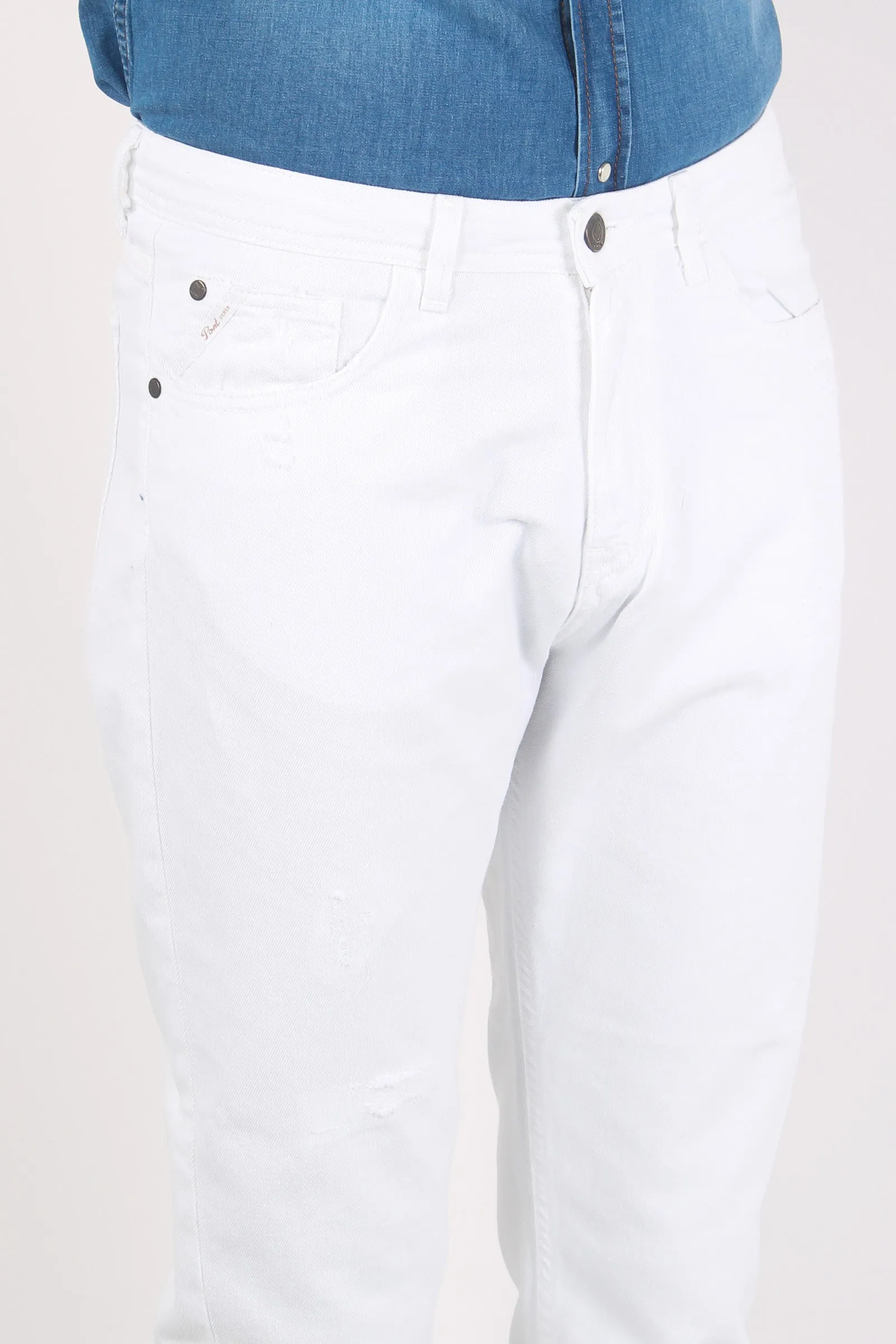 Pantalone Cropped Bianco