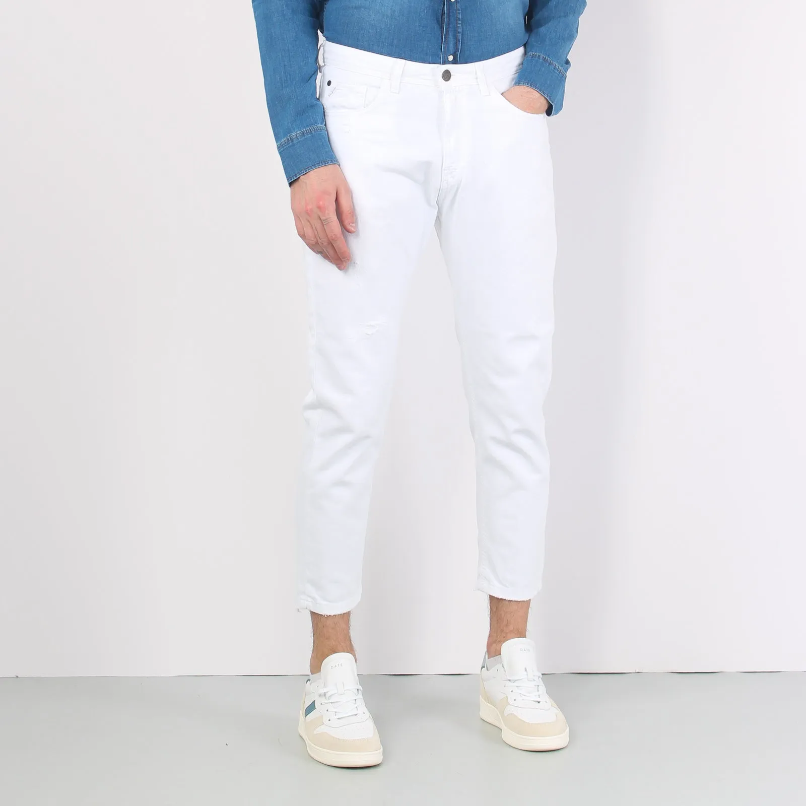 Pantalone Cropped Bianco