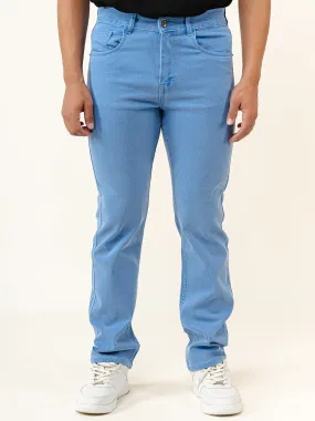 Placid Blue Straight Fit Men's Denim Jeans