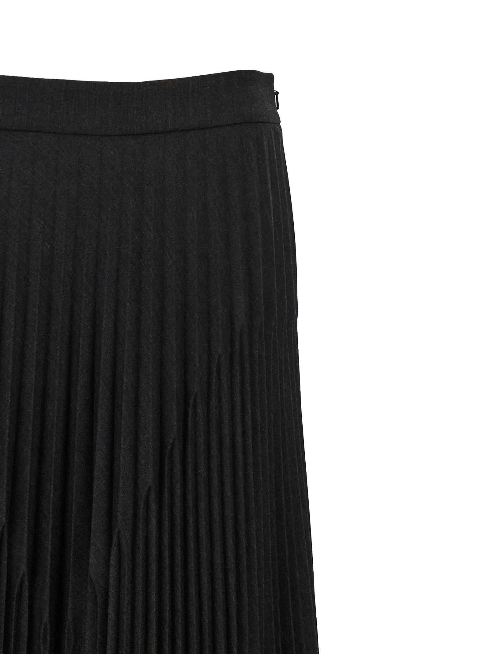 Pleated Skirt Skirts Gray