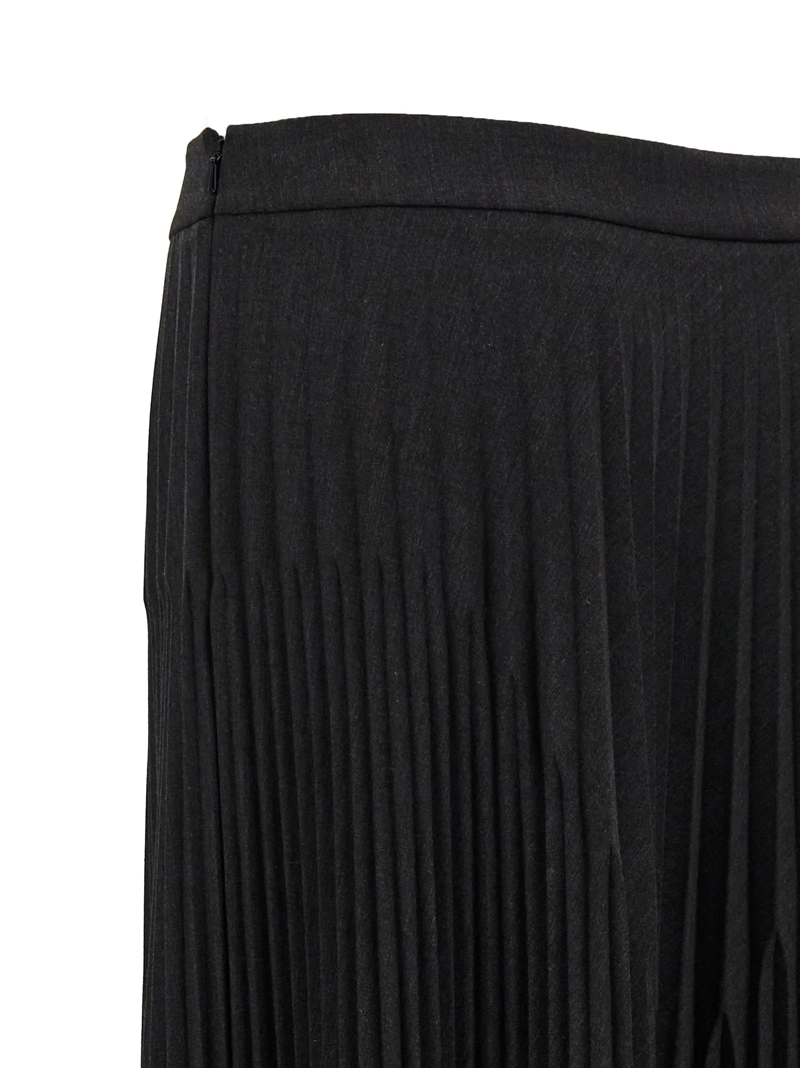 Pleated Skirt Skirts Gray