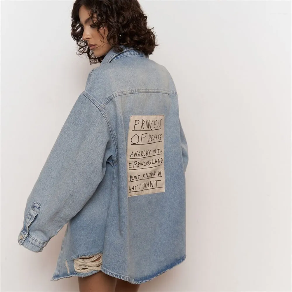 Princess of Hearts Denim Jacket