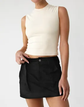 Remember This Mini Skirt (Black)