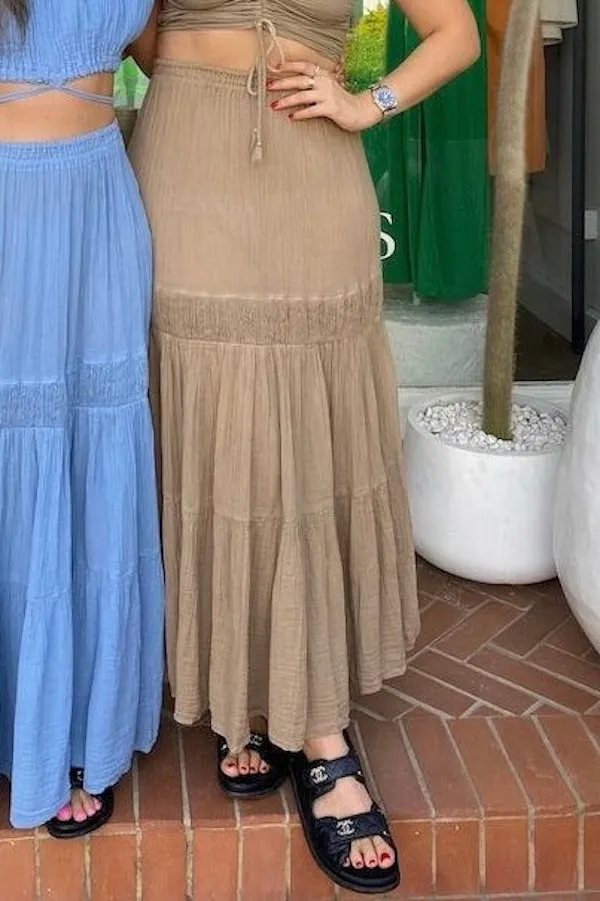 Samos Skirt Mocha