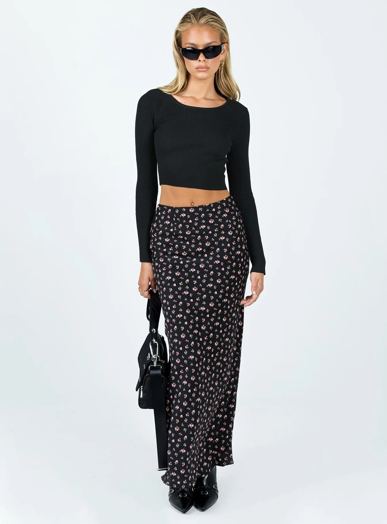 Sariah Maxi Skirt Black