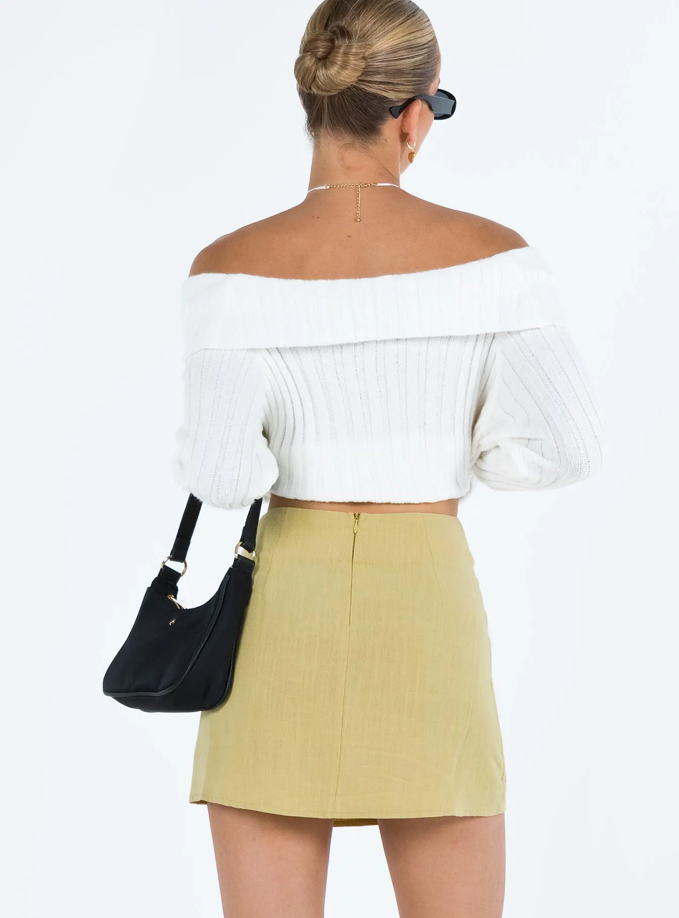 Selby Mini Skirt Lemon