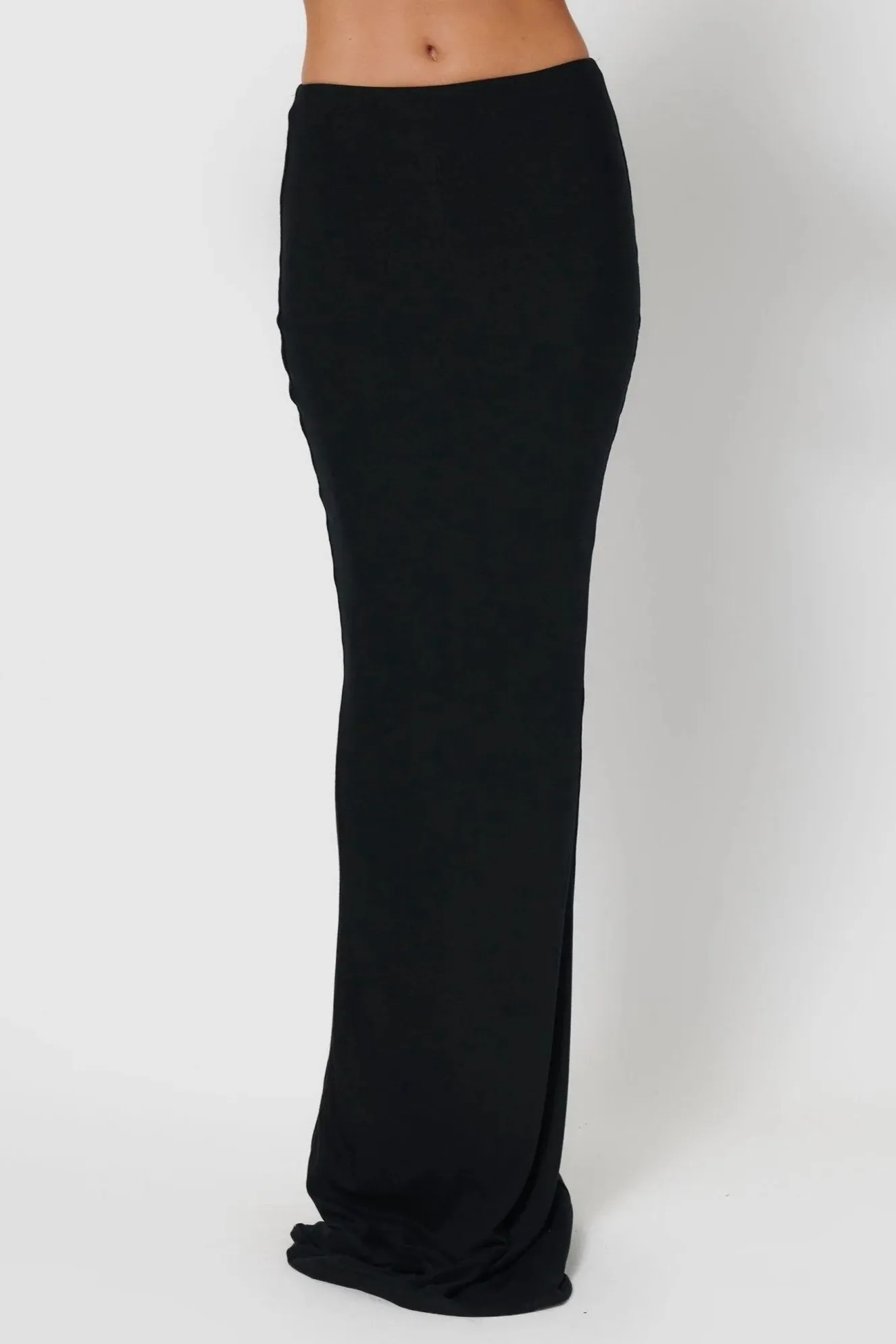 Serena Maxi Skirt - Black