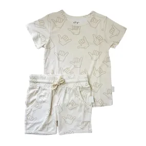 SHORE BABY Biker Two Piece Set - Bonzai (COLLECTIVE)