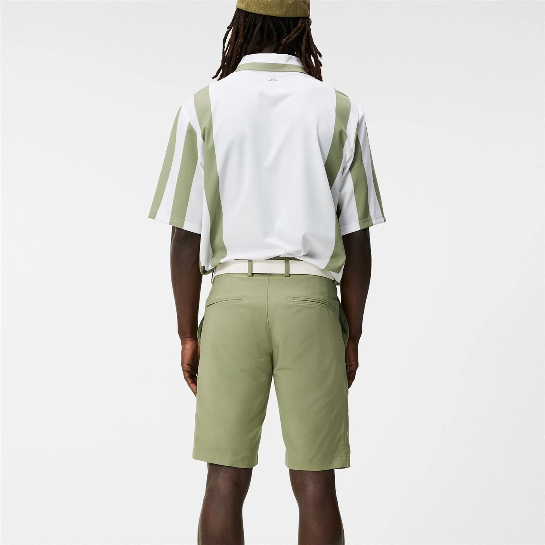 Somle Light Poly Stretch Golf Shorts Oil Green - SS24