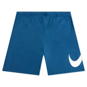 Sportswear Club Graphic Shorts - Dark Marina Blue