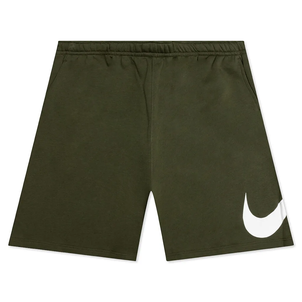 Sportswear Club Graphic Shorts - Rough Green