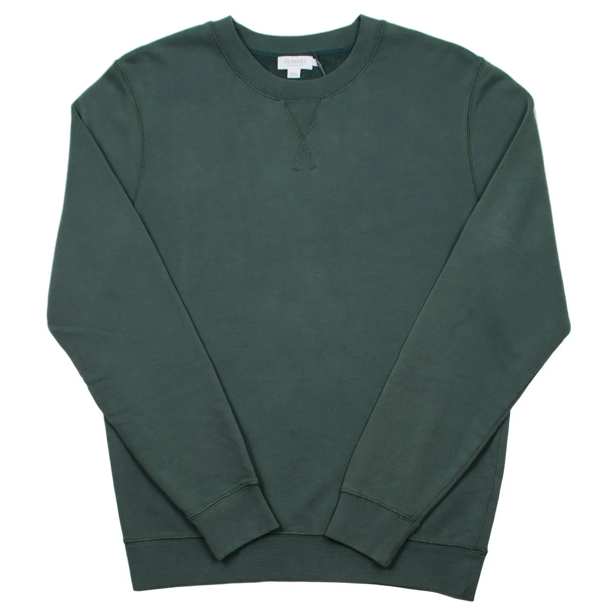 Sunspel - Loopback Sweatshirt - Scots Green