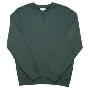 Sunspel - Loopback Sweatshirt - Scots Green