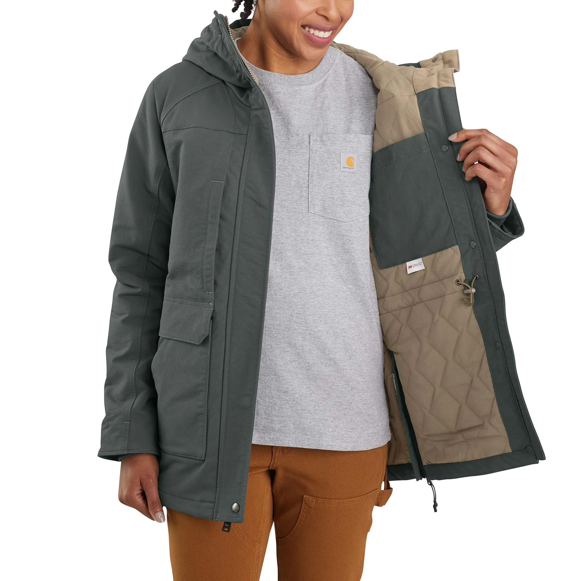 Super Dux Relaxed Fit Insulated Traditional Coat