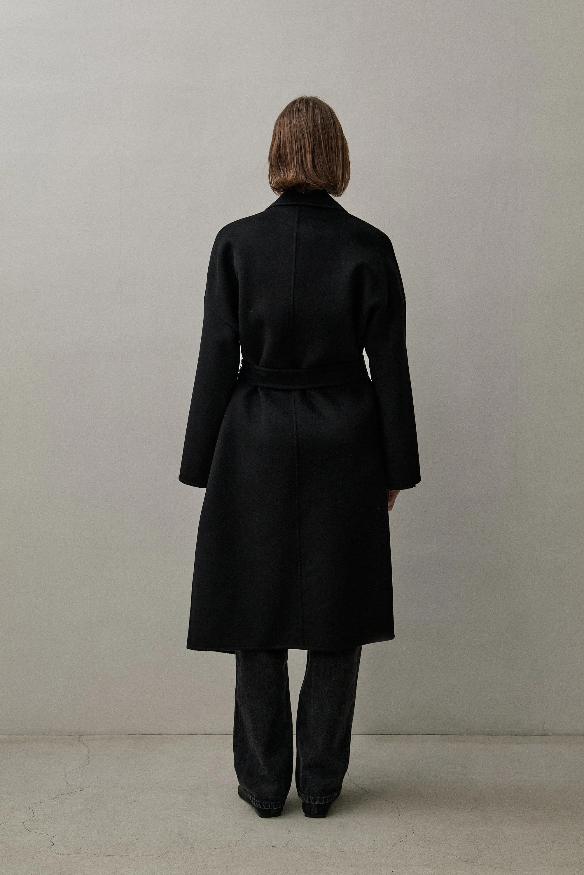 THE BOYFRIEND COAT - BLACK 90/10