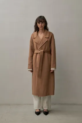 THE LONDON COAT - CAMEL