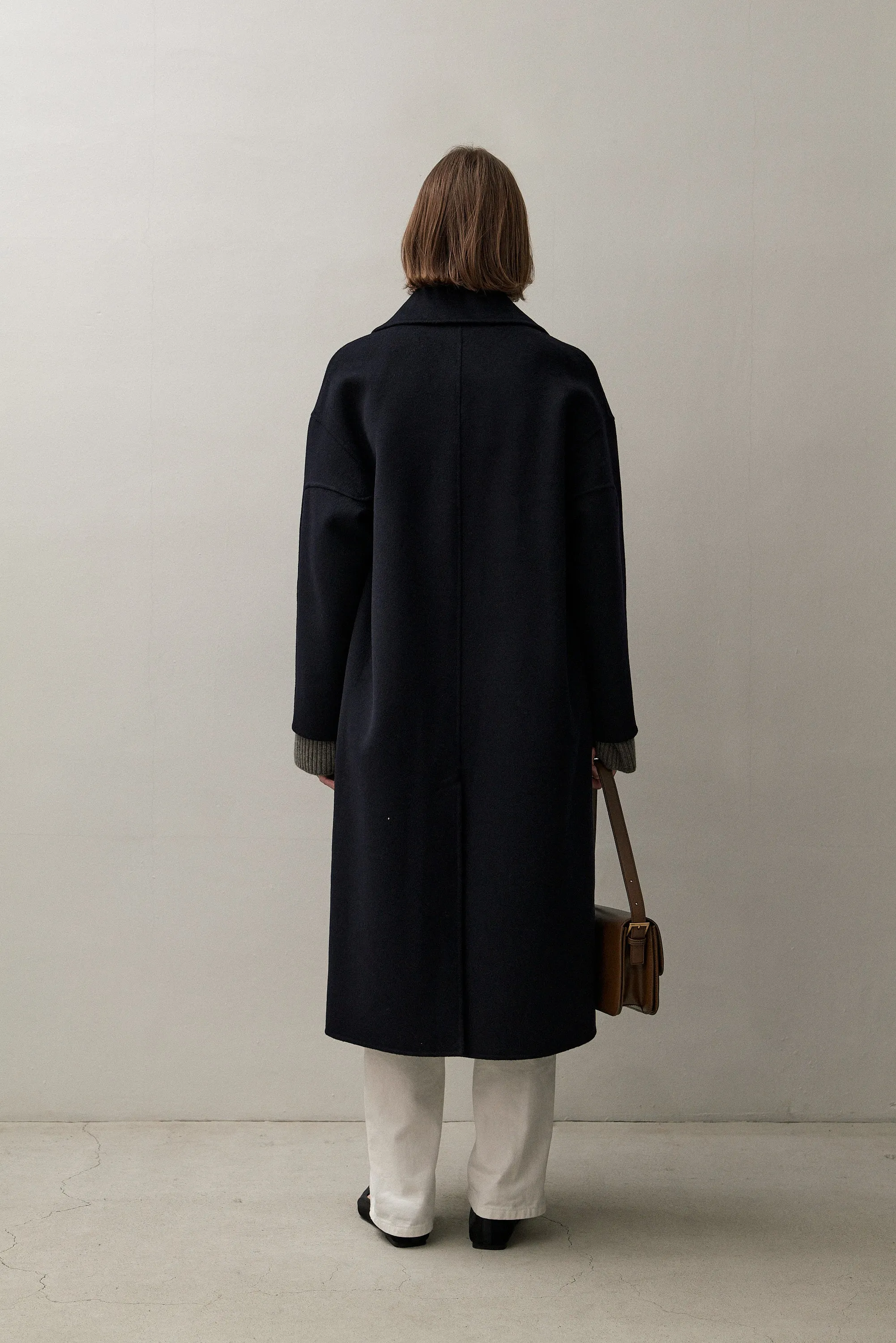 THE LONDON COAT - NAVY