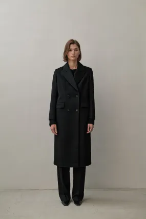 THE NEW YORK COAT- BLACK