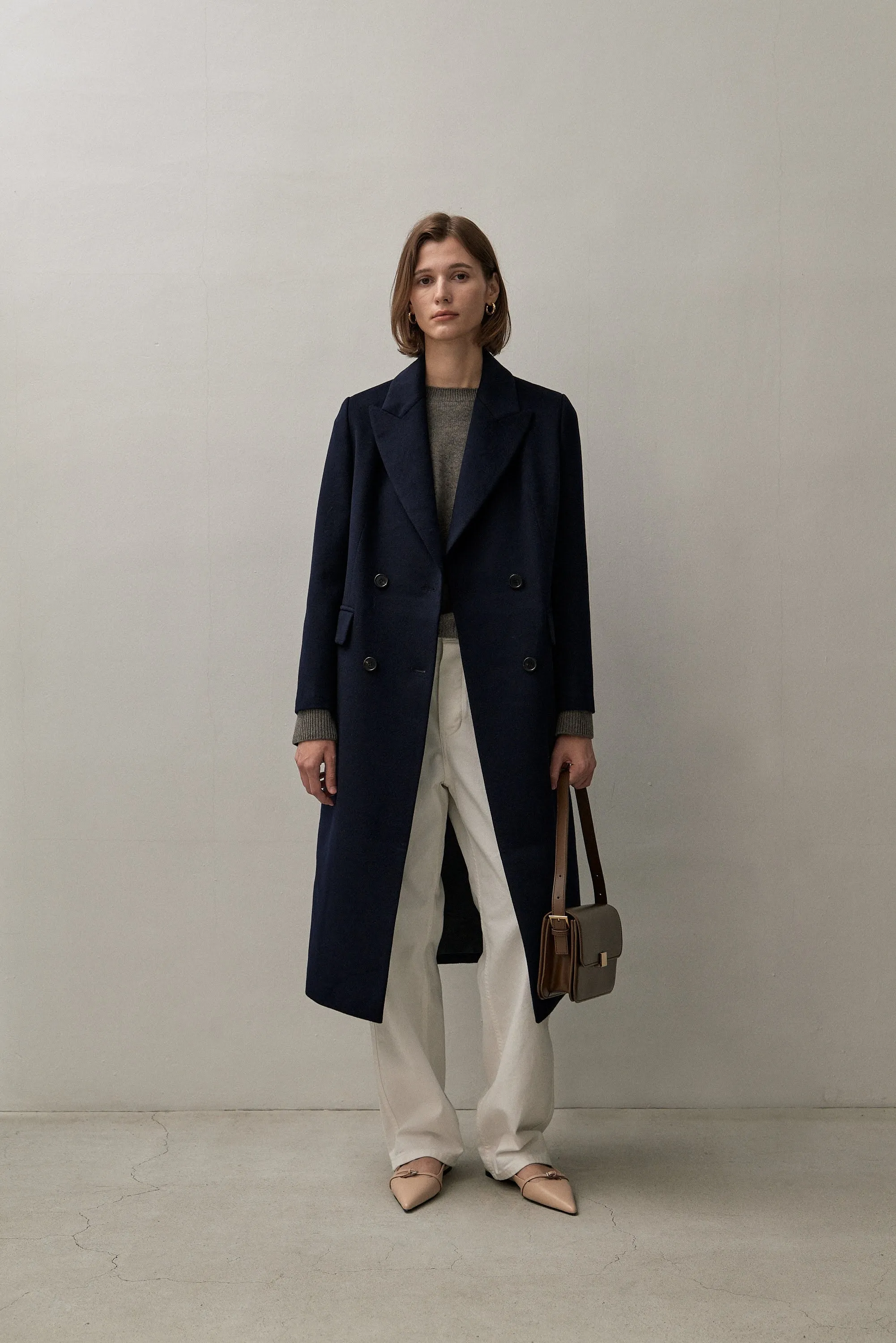 THE NEW YORK COAT- NAVY