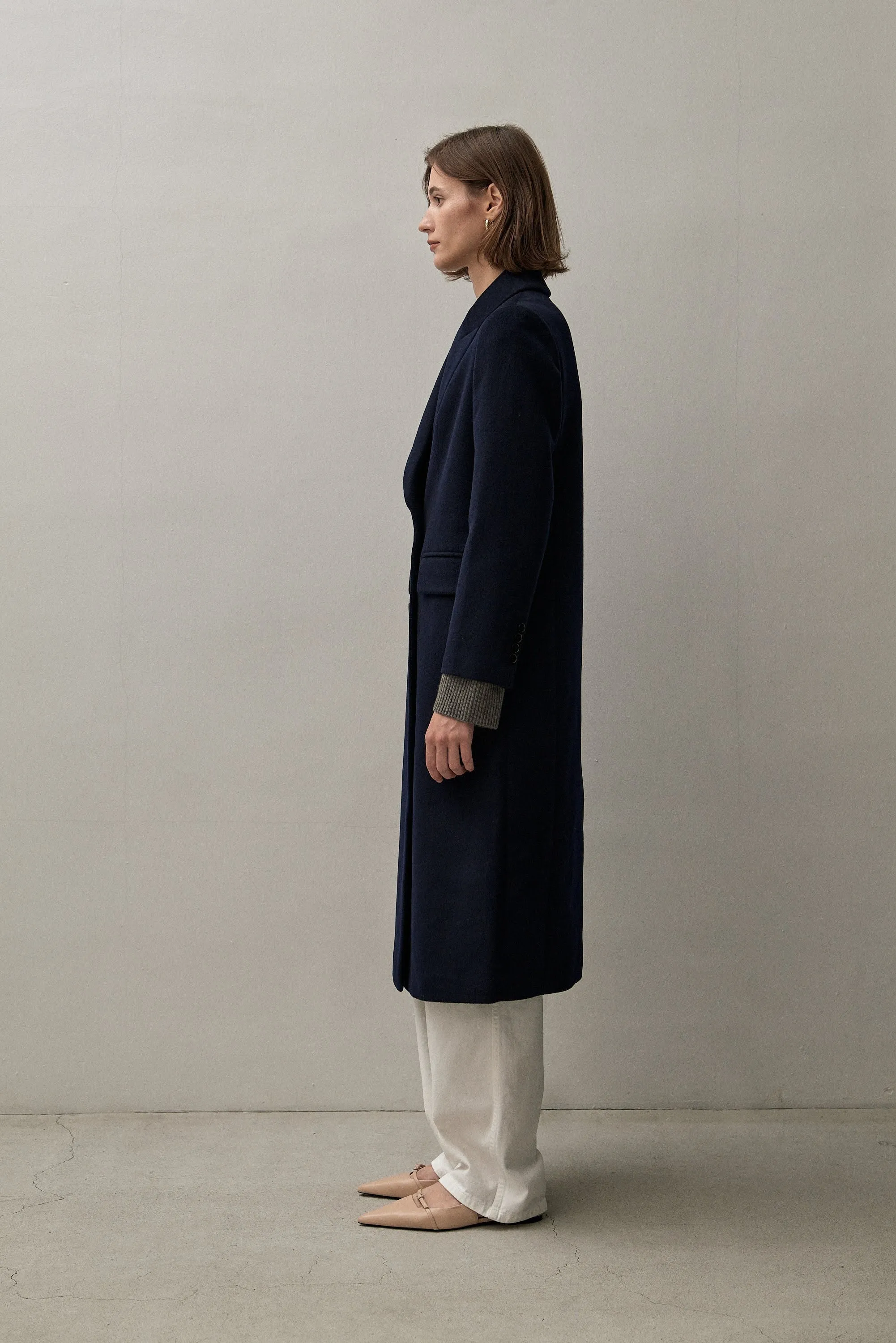 THE NEW YORK COAT- NAVY