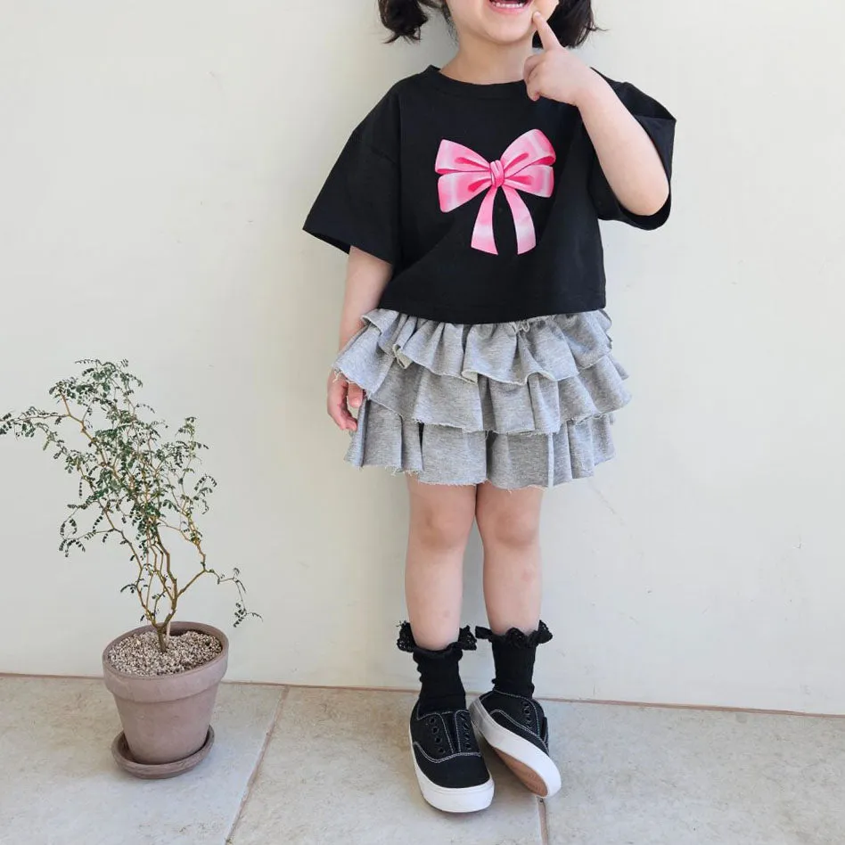 Toddler Ruffle Skirted Shorts (1-7y)- 2 Colors