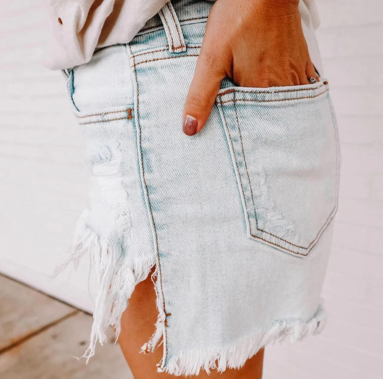 Top Selling Distressed Denim Shorts