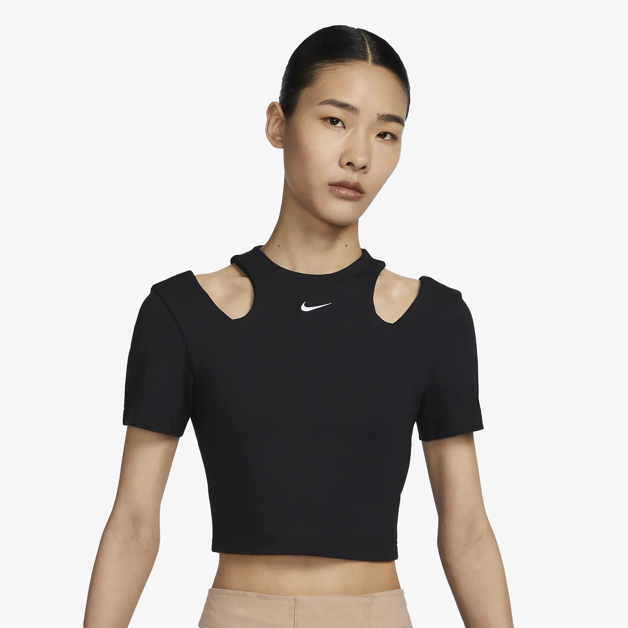 WMN'S SPORTSWEAR ESSENTIALS 'BLACK/WHITE'